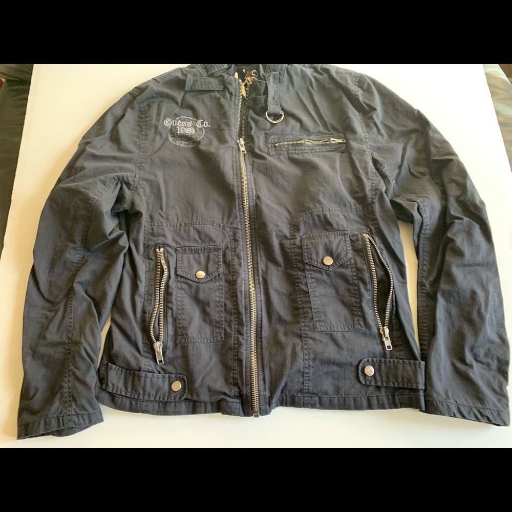 Very cute guess cotton lined fitted jacket